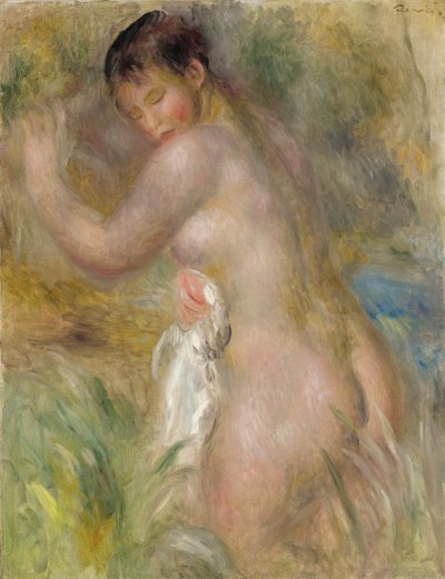 The Bather by Pierre Auguste Renoir